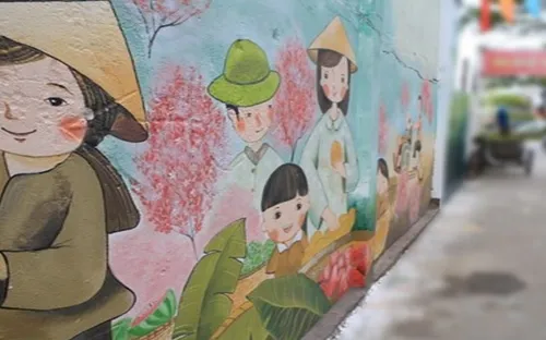 "Làng bích họa" trong lòng Đà Nẵng