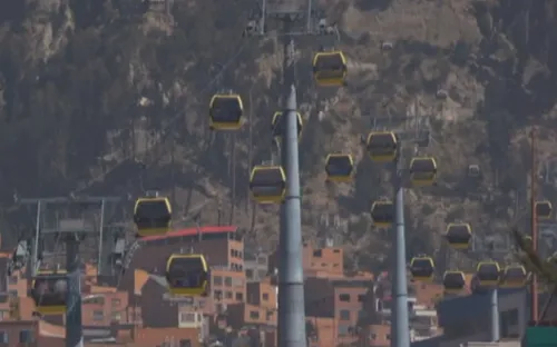 Cáp treo - Giải pháp chống tắc đường ở La Paz, Bolivia