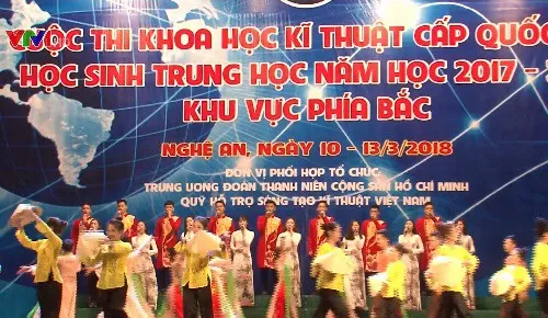 Khai mạc cuộc thi khoa học kỹ  thuật quốc gia khu vực phía Bắc