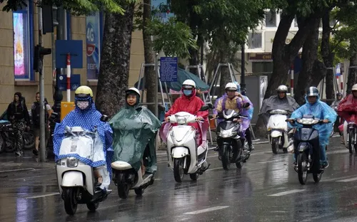 Ngày 20/3, thời tiết miền Trung chuyển mưa lạnh