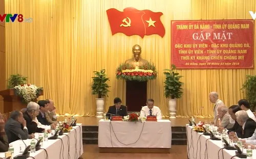 Lãnh đạo Đà Nẵng, Quảng Nam gặp mặt các Đặc khu ủy viên Đặc khu Quảng Đà thời kháng chiến