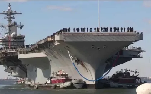 Tàu sân bay USS George H.W. Bush - Pháo đài nổi của hải quân Mỹ