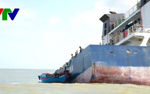 Hôm nay (7/3) bắt đầu trục vớt tàu chìm tại Bình Định