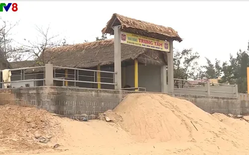 Quảng Bình: Người dân chủ động khắc phục sạt lở ven biển