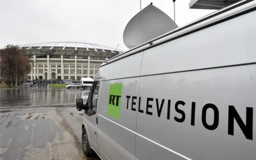 Kênh RT của Nga bị dừng phát sóng ở thủ đô Washington