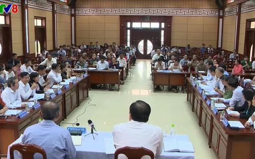 Bí Thư Thành ủy, Chủ tịch UBND TP. Đà Nẵng đối thoại với người dân diện giải tỏa