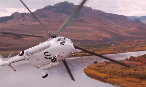 Rơi trực thăng ở Nga, không ai sống sót