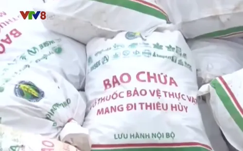 Lâm Đồng tiêu huỷ rác thải nông nghiệp độc hại