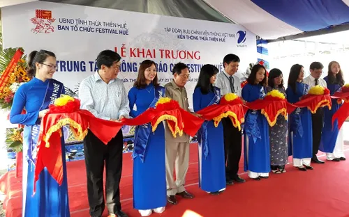Khai trương Trung tâm Báo chí Festival Huế 2018