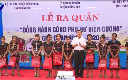 Quảng Trị tổ chức lễ ra quân đồng hành cùng phụ nữ biên cương