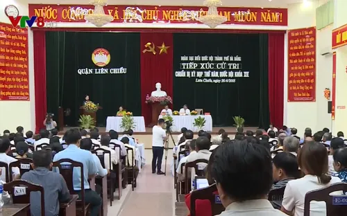 Đoàn Đại biểu Quốc hội TP Đà Nẵng tiếp xúc cử tri