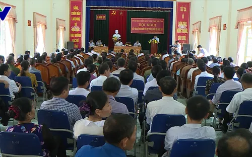 Phó Thủ tướng Vương Đình Huệ tiếp xúc cử tri huyện Can Lộc, Hà Tĩnh