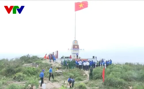 Quảng Bình: Khánh thành cột cờ tổ quốc trên đảo Hòn La