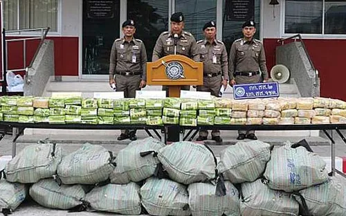 Thái Lan phá đường dây buôn ma túy quy mô lớn