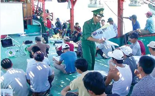 Nâng cao hiểu biết về luật biển cho ngư dân