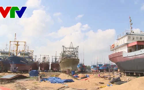 Ngư dân Bình Định thống nhất phương án đền bù tàu vỏ sắt đóng theo Nghị định 67