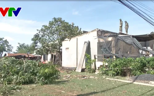 Đắk Lắk: Mưa lớn kèm lốc xoáy gây thiệt hại về người và tài sản tại Ea Súp