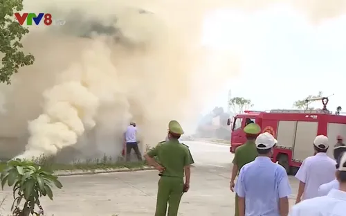 Phòng cháy chữa cháy tại khu công nghiệp trọng điểm Thừa Thiên Huế