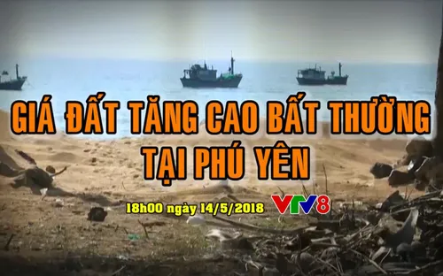 Tiêu điểm: Hiện tượng giá đất tăng cao bất thường tại Phú Yên (18h Thứ 2, 14/5 trên VTV8)
