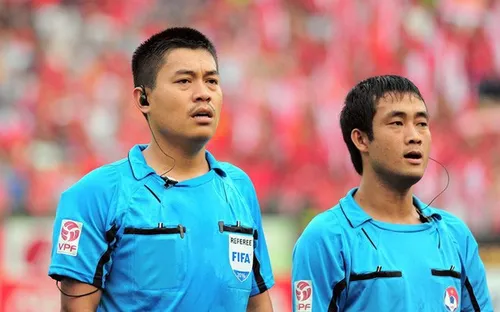 Trọng tài FIFA Nguyễn Hiền Triết bắt chính trận CLB Hà Nội – HAGL