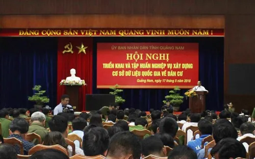 Quảng Nam triển khai xây dựng cơ sở dữ liệu quốc gia về dân cư