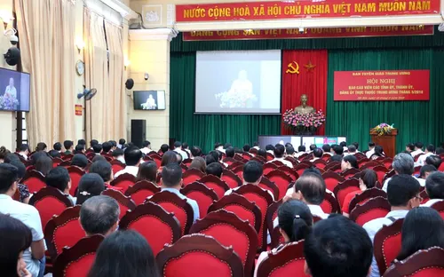 Ban Tuyên giáo Trung ương hội nghị trực tuyến về "chiến tranh mạng"