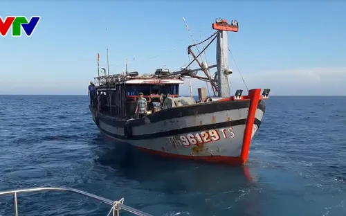 BĐBP Thừa Thiên Huế cứu nạn ngư dân bị xuất huyết dạ dày
