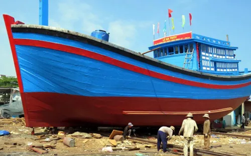 Nợ xấu đóng tàu theo Nghị Định 67 gia tăng