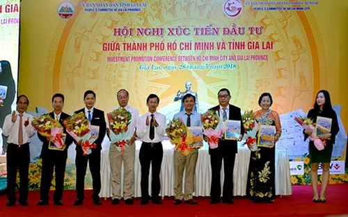 Hội nghị xúc tiến đầu tư giữa TP. Hồ Chí Minh và Gia Lai năm 2018