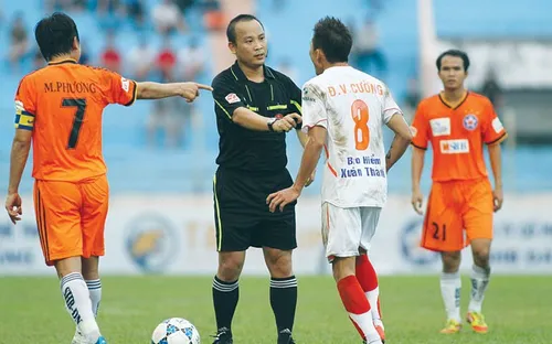 Trọng tài Nguyễn Văn Kiên và những "thành tích" sai lầm trong quá khứ