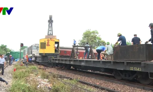 Xóa đường ngang đường sắt ở Núi Thành, Quảng Nam