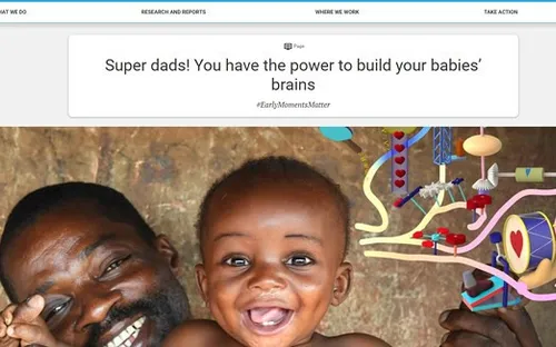 UNICEF ra mắt trang web hướng dẫn kỹ năng làm cha mẹ