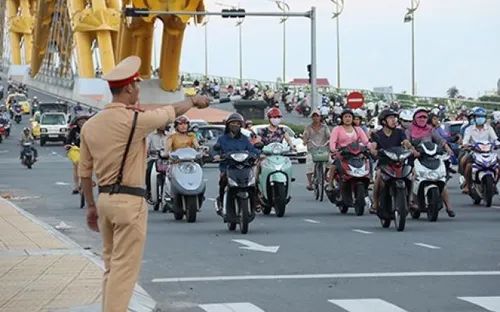 World Cup 2018: Đà Nẵng tăng cường đảm bảo trật tự an toàn giao thông
