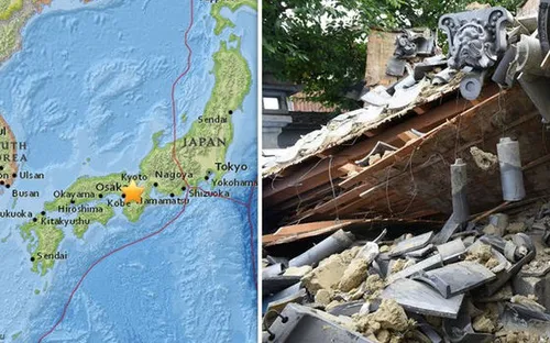 Động đất làm gián đoạn khí đốt tại vùng Osaka (Nhật Bản) đến cuối tháng 6