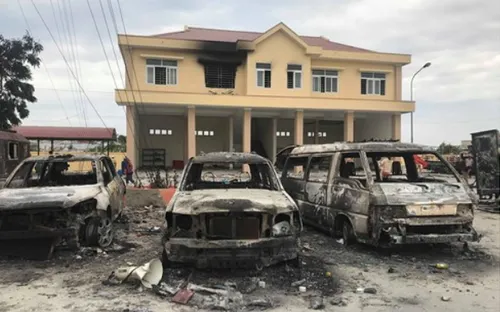 Khởi tố thêm 17 bị can trong vụ gây rối tại tỉnh Bình Thuận