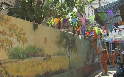 Đà Nẵng: Chỉnh trang cáp thông tin trên 76 tuyến đường