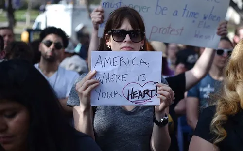 Biểu tình phản đối chính sách nhập cư tại Mỹ