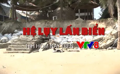 Tiêu điểm Thời sự 18h VTV8: Hệ lụy lấn biển (Thứ 2, 25/6)
