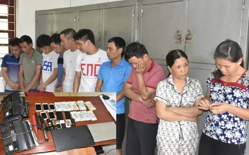 Triệt phá đường dây cá độ bóng đá quy mô lớn