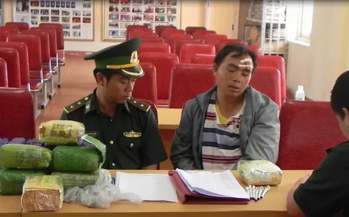 Nghệ An: 2 chiến sỹ biên phòng bị thương khi truy bắt đối tượng vận chuyển heroin