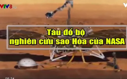 Tàu InSight và sứ mệnh nghiên cứu "trái tim" của sao Hỏa