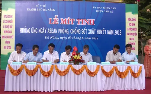 Đà Nẵng tổ chức mít-tinh hưởng ứng Ngày Asean phòng chống sốt xuất huyết năm 2018