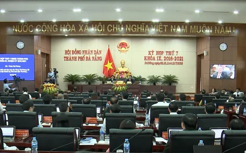 Khai mạc kỳ họp thứ 7 Hội đồng Nhân dân thành phố Đà Nẵng khóa IX