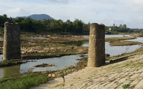 Nguy cơ thiếu nước vụ hè thu vì sông Ba biến đổi dòng chảy