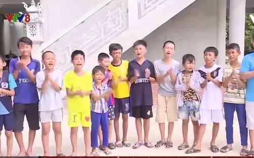 Ngôi chùa làng- điểm đến dịp hè của học sinh nghèo