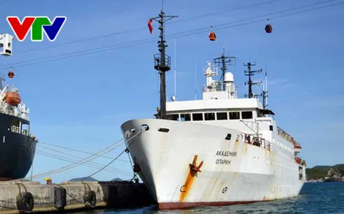 Bắt đầu chuyến khảo sát thứ 6 của Tàu nghiên cứu khoa học "Viện sĩ Oparin"