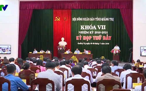 Khai mạc kỳ họp Hội đồng nhân dân tỉnh Quảng Trị và Hà Tĩnh