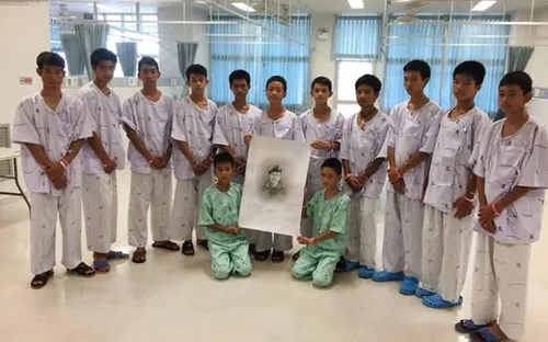 Hôm nay (18/7), đội bóng nhí Thái Lan xuất viện