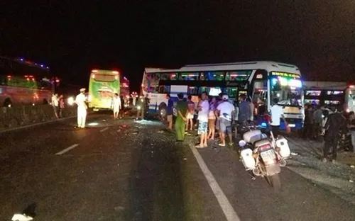 Thêm một nạn nhân tử vong trong vụ tai nạn xe khách liên hoàn ở Khánh Hòa