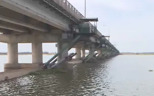 Nguy cơ xâm nhập mặn tăng cao do công trình ngăn mặn xuống cấp